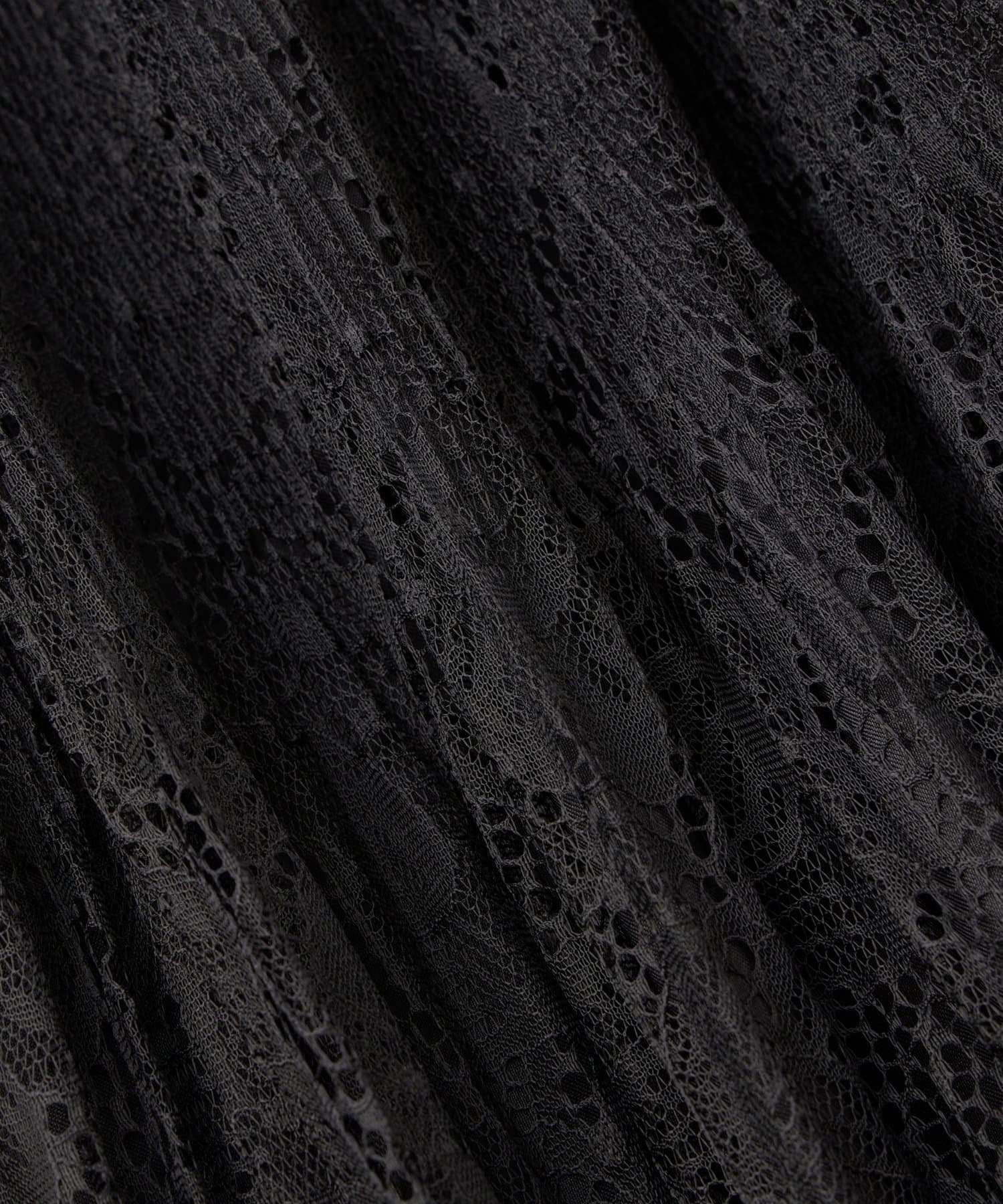 un dix cors(アンディコール) 《エレガンスムード漂う》レースプリーツロングスカート