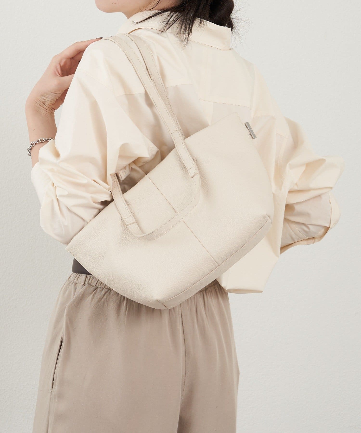 russet(ラシット) レザーダブルハンドルミニトート