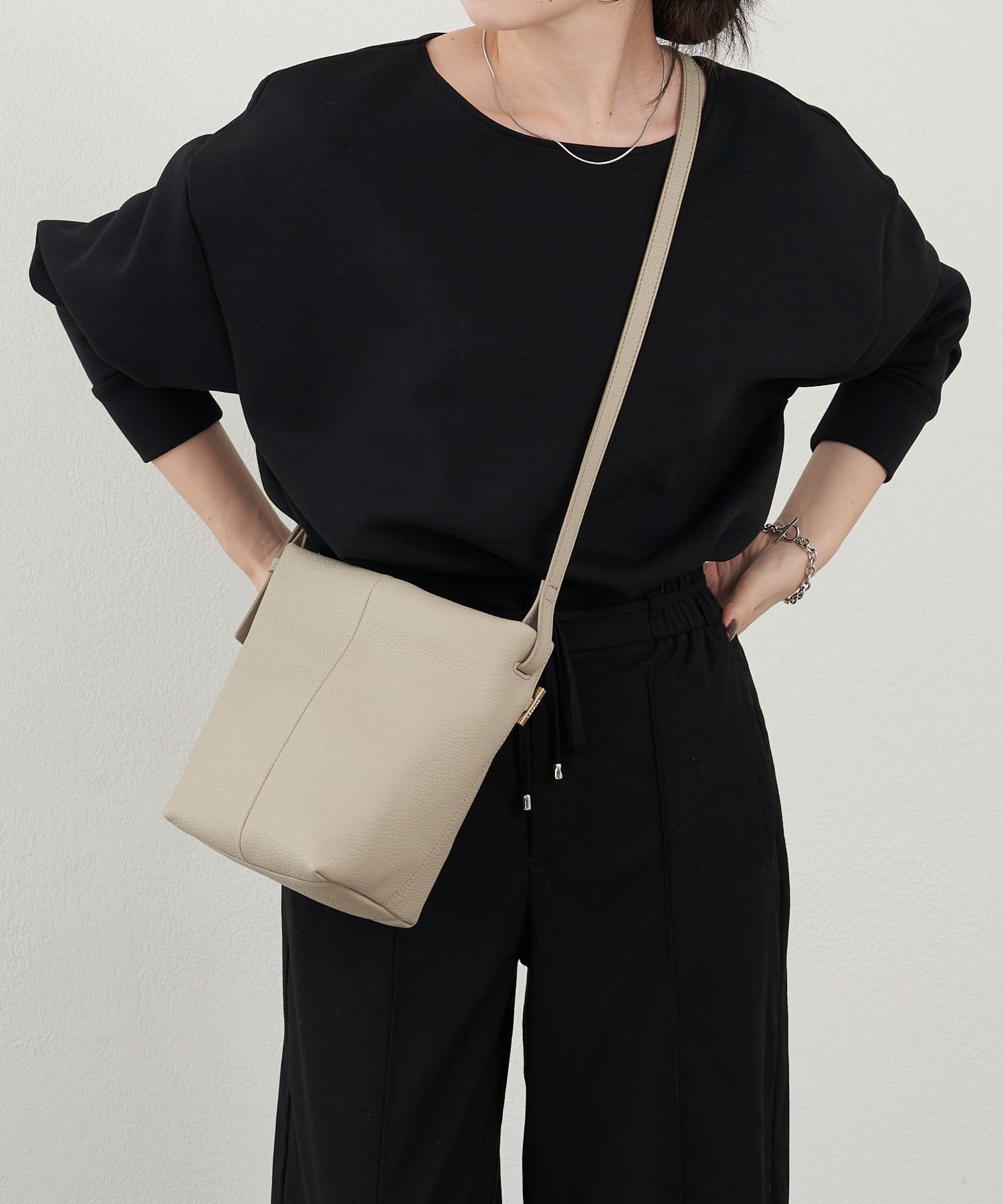 russet(ラシット) レザーミニショルダーバッグ