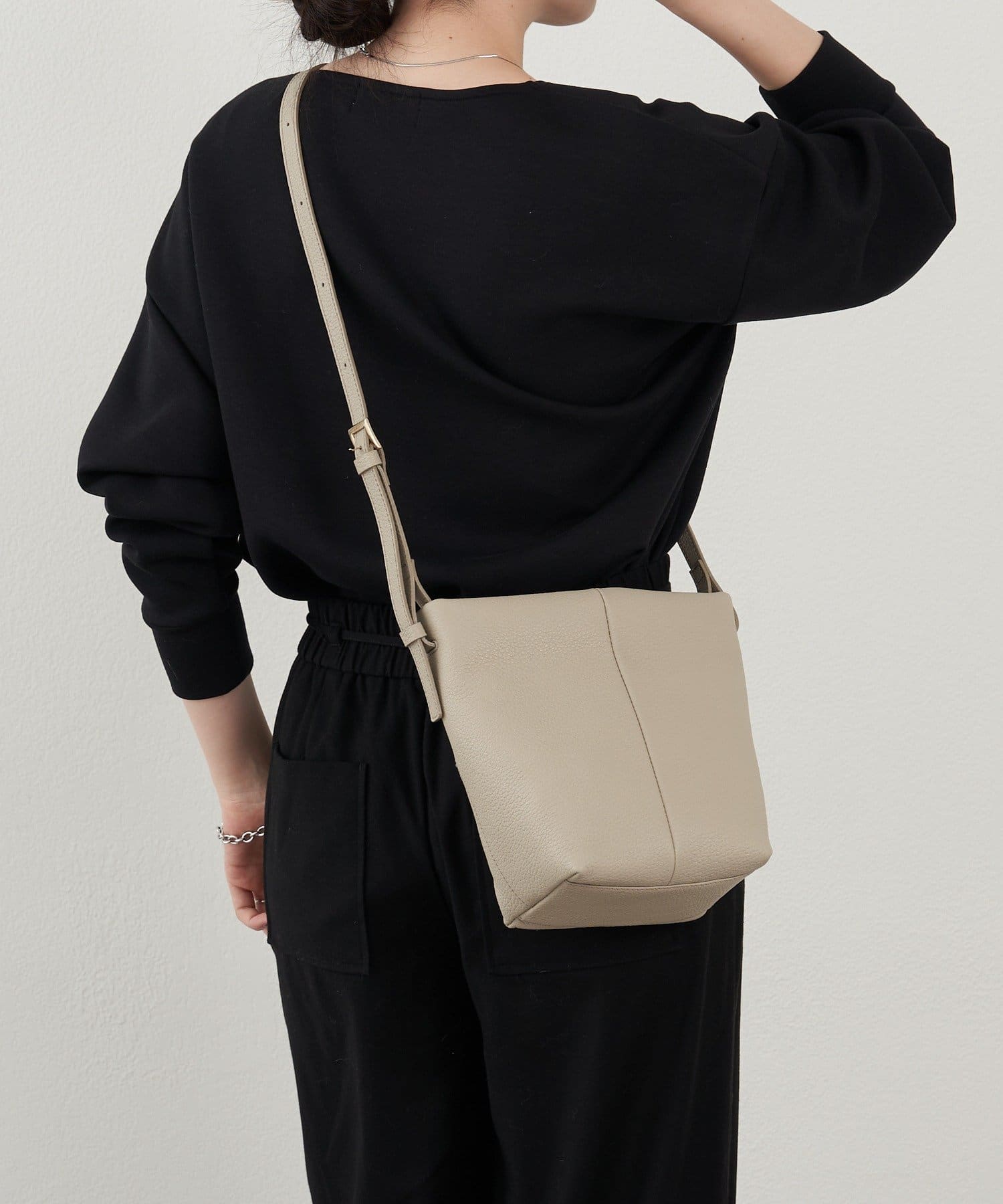 russet(ラシット) レザーミニショルダーバッグ