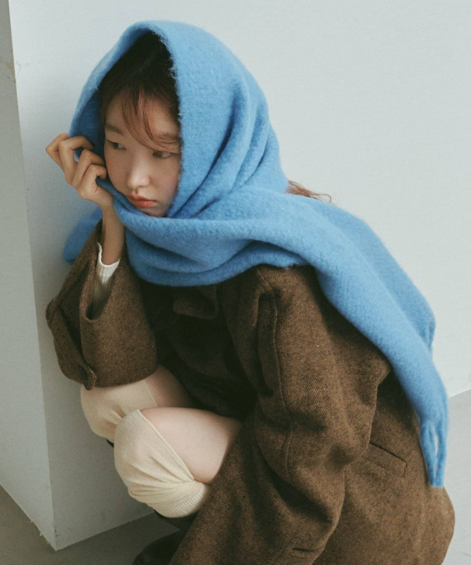 GANNI フリンジマフラー　ツートーンカラー GANNI フリンジマフラー ツートーンカラー s-musee_351107192