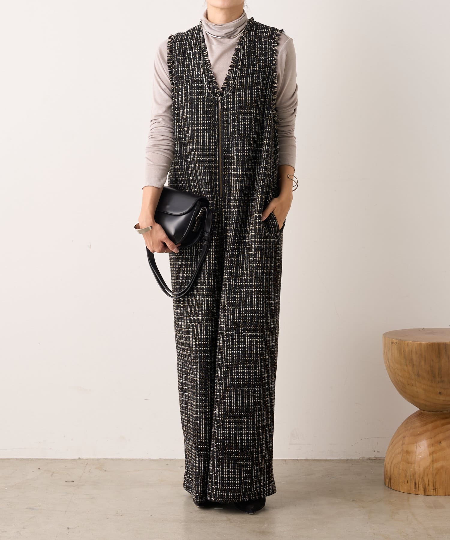 SHENERY】ツイードサロペット | OUTLET(アウトレット)レディース | PAL