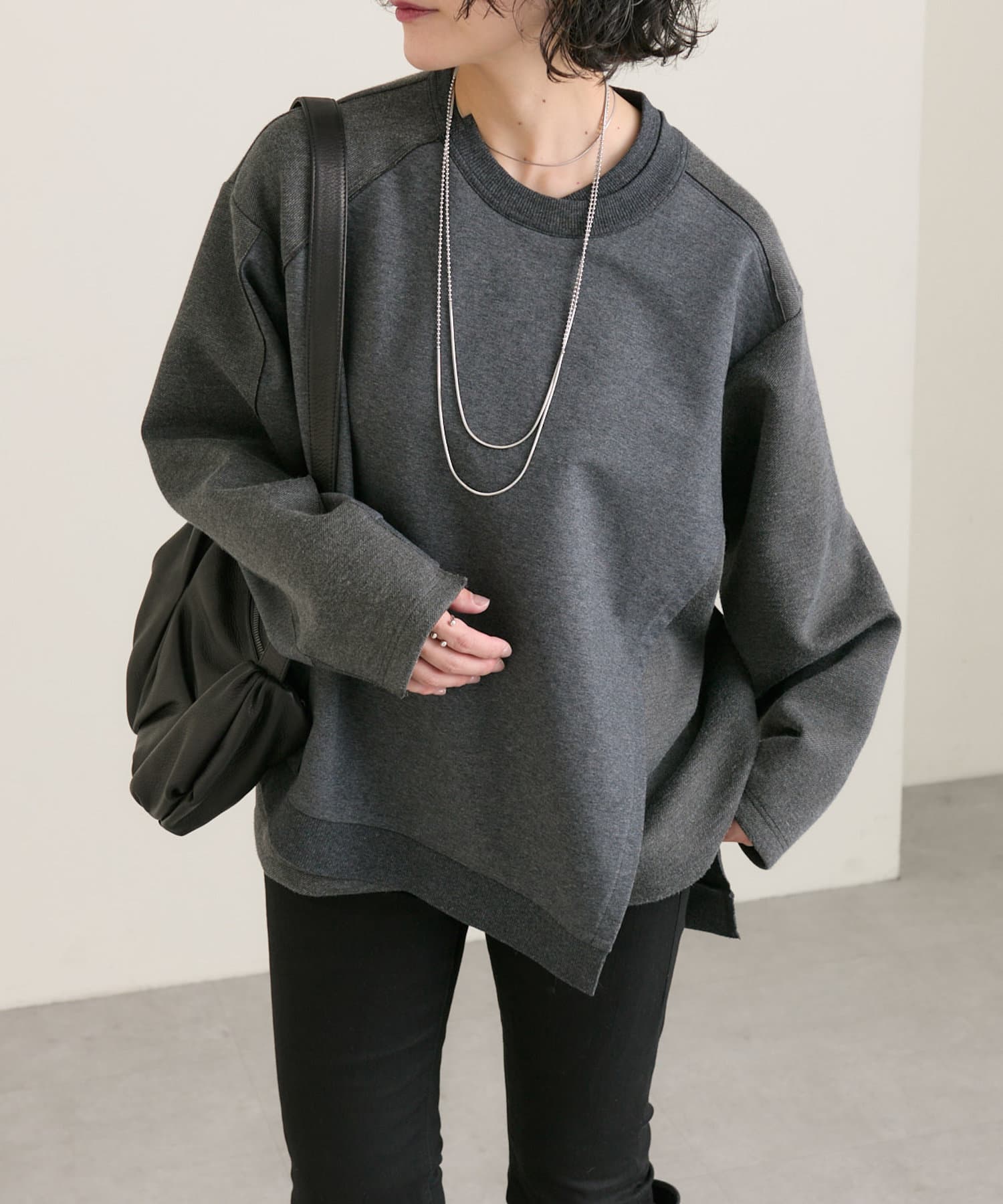 OUTLET(アウトレット) 【ear PAPILLONNER】切替トップス【SUM1 STYLE】