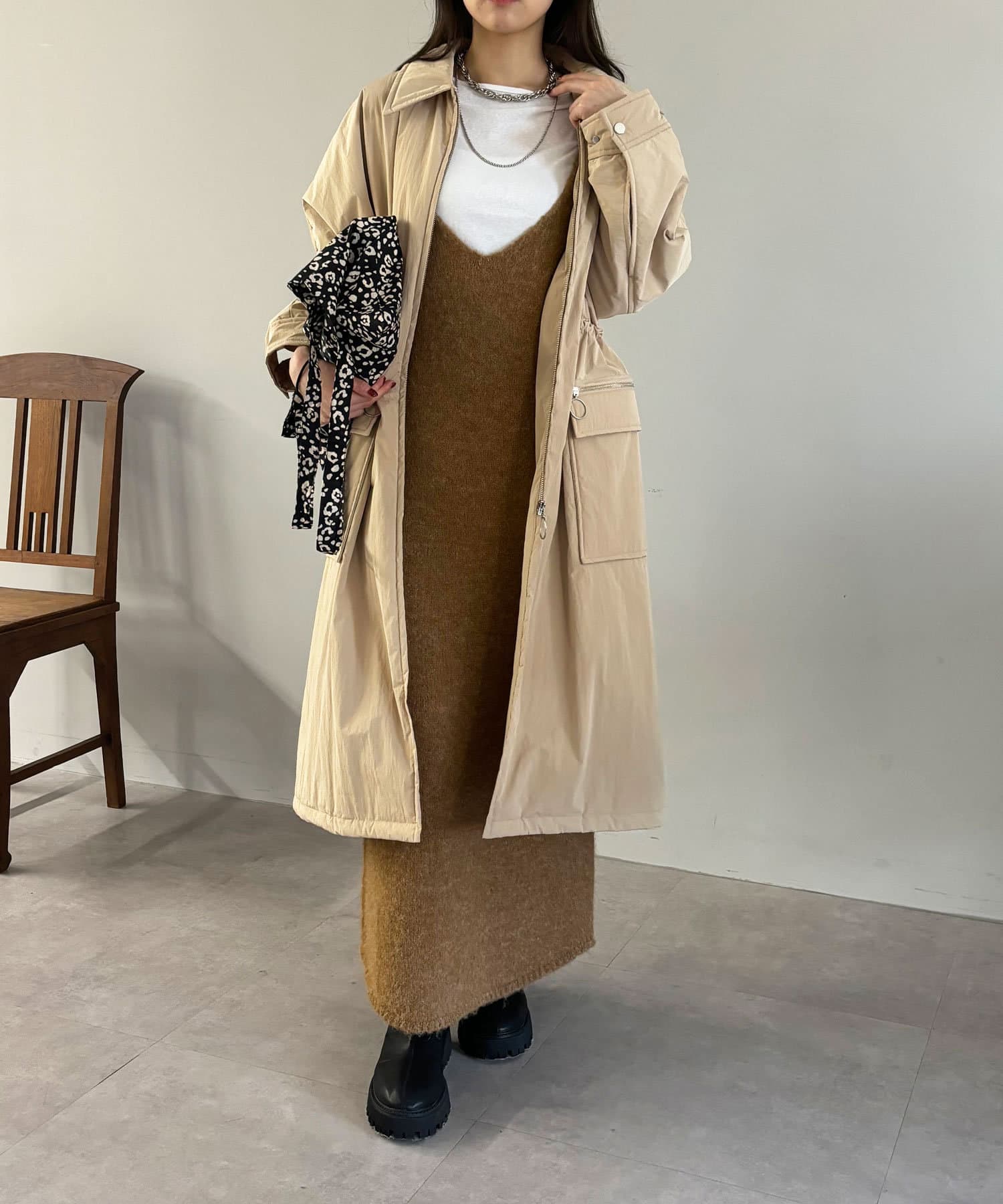 shenery 春ロングコート SHENERY（シーナリー）の「ロングモッズコート（モッズコート