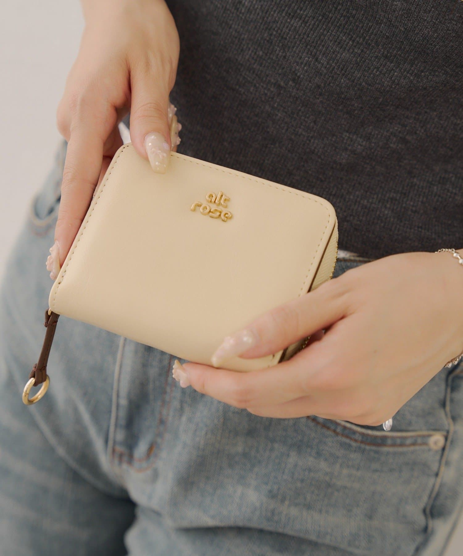 NICE CLAUP / OLIVE des OLIVE OUTLET(ナイスクラップ  / オリーブ デ オリーブ アウトレット) 【WEB限定】【RMAF】ハウル二つ折財布