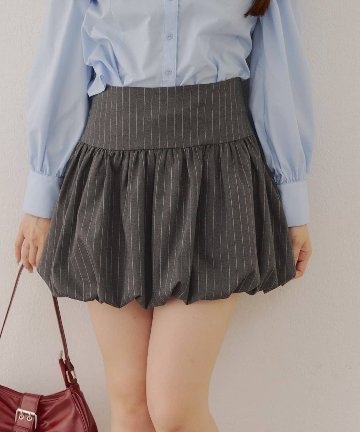 NICE CLAUP / OLIVE des OLIVE OUTLET(ナイスクラップ  / オリーブ デ オリーブ アウトレット) 【RMAF】バルーンミニスカート