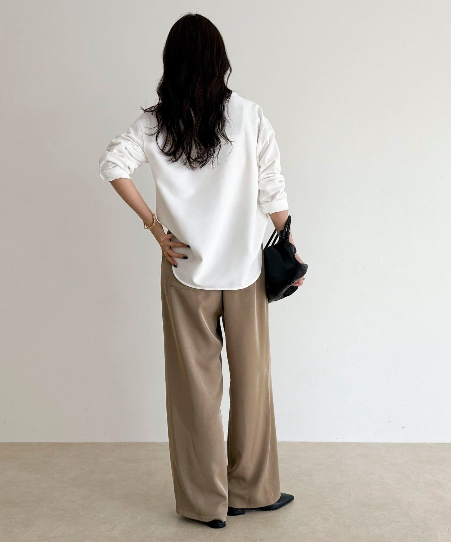 大人の優秀ブラウスT】ジョーゼットブラウスTシャツ | FREDY & GLOSTER