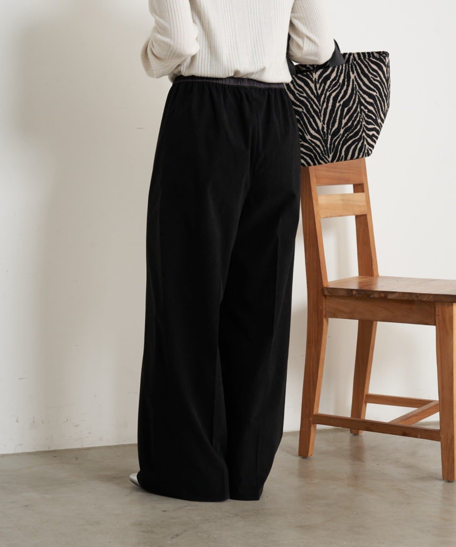 Jena　espace merveilleux(ジェナ　エスパスメルヴェイユ) ストレッチキモウパンツ