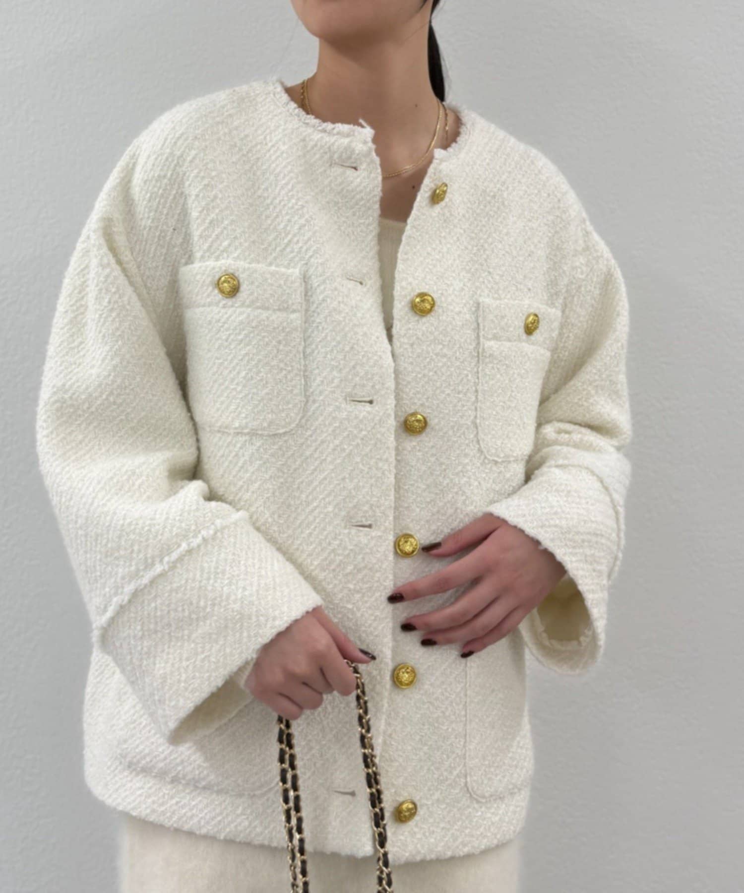 LOUNGEDRESS(ラウンジドレス) 【累計販売数1万枚！】20周年限定 / ツイードジャケット