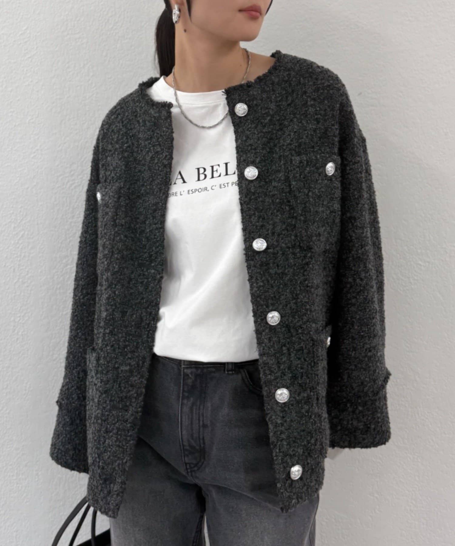 LOUNGEDRESS(ラウンジドレス) 【累計販売数1万枚！】20周年限定 / ツイードジャケット