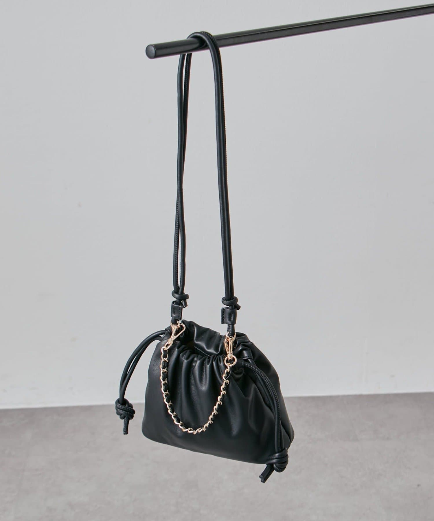 Lui's(ルイス) ３WAY巾着チェーンバッグ