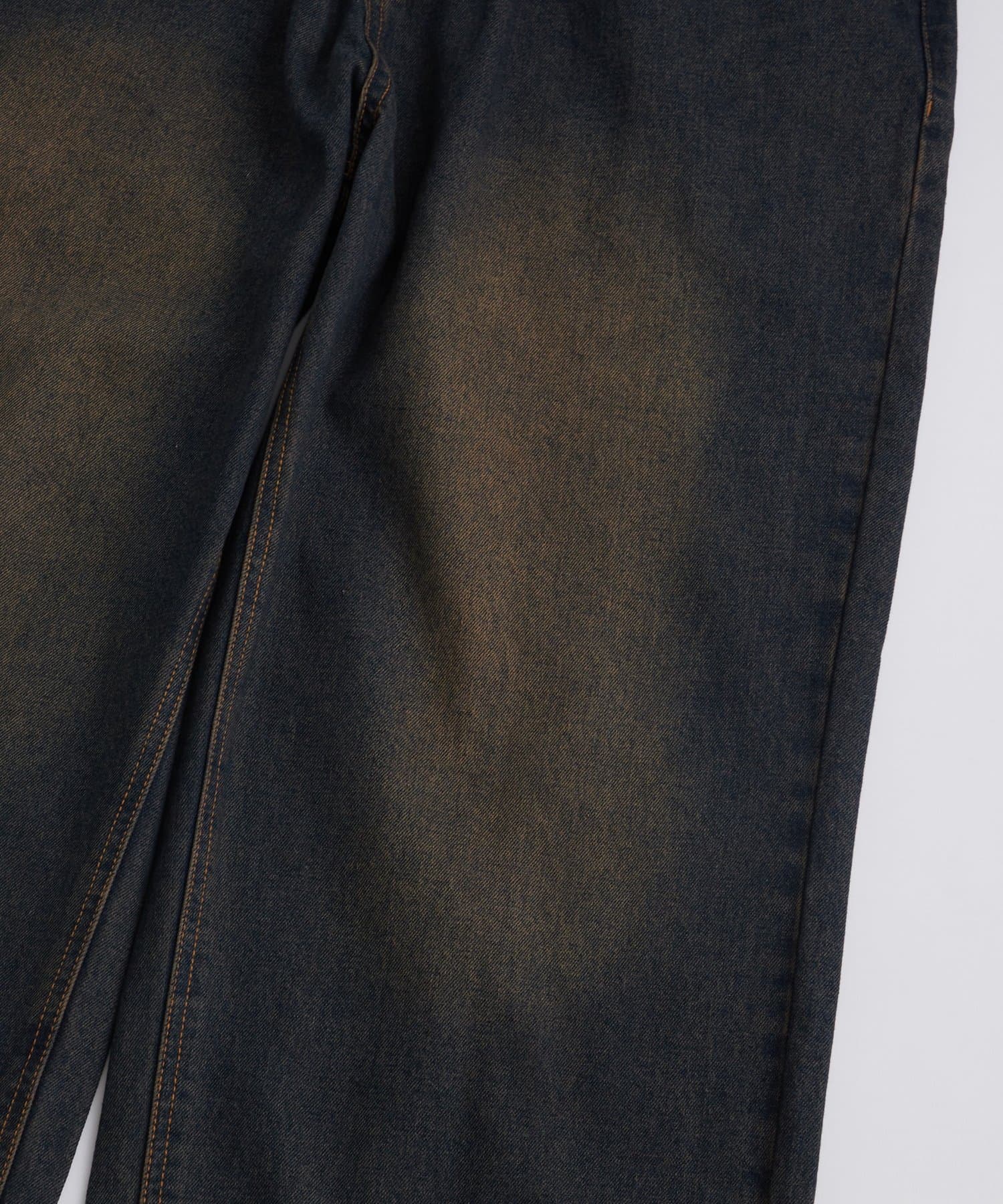 WHO’S WHO gallery(フーズフーギャラリー) 【KOOKY’N】ヴィンテージライクブラストバギーデニム