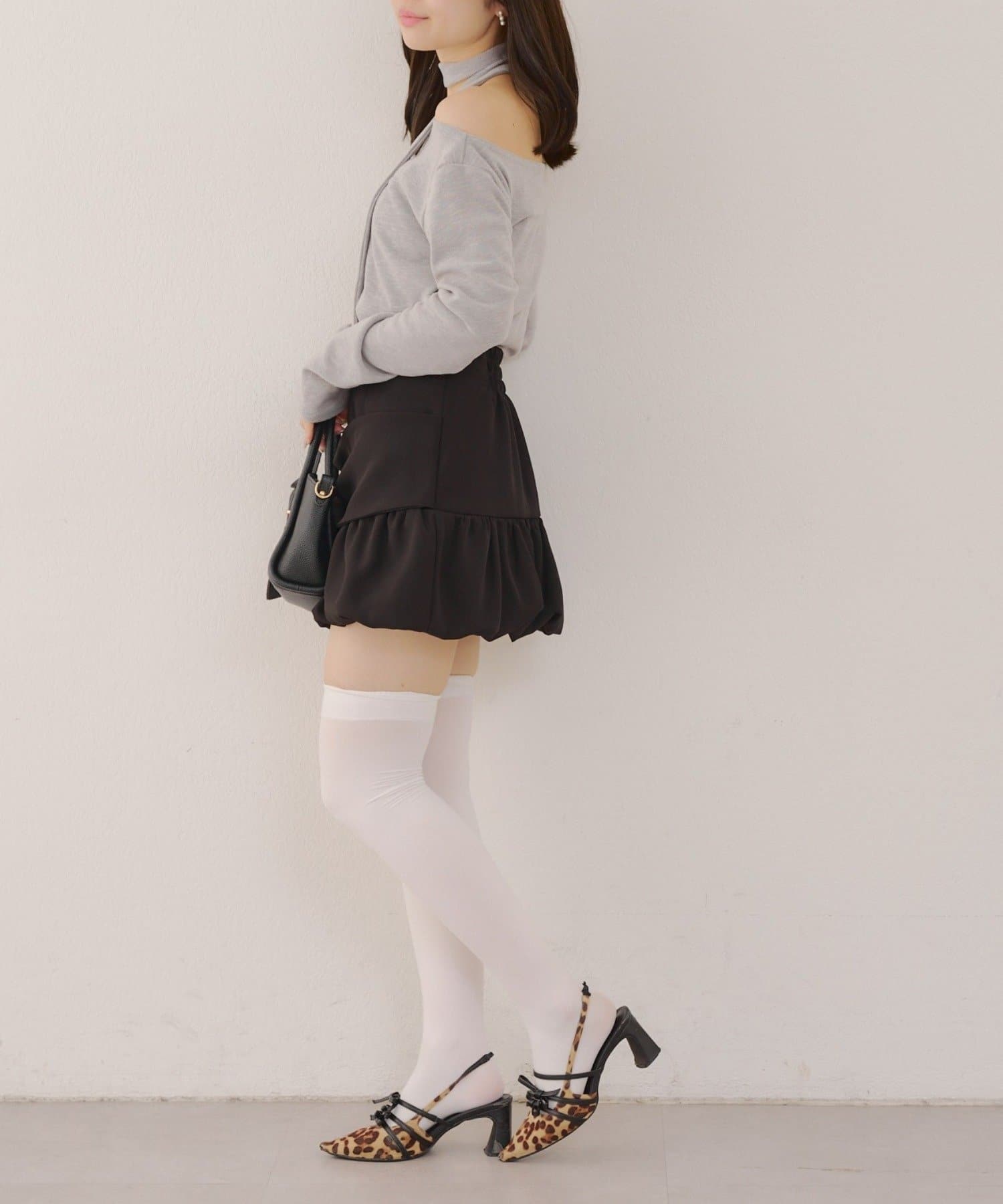 NICE CLAUP / OLIVE des OLIVE OUTLET(ナイスクラップ  / オリーブ デ オリーブ アウトレット) 【RMAF】ワンショルにもなっちゃうプルオーバー