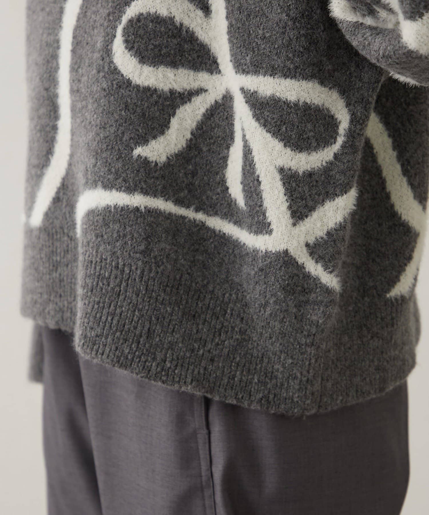 NICE CLAUP / OLIVE des OLIVE OUTLET(ナイスクラップ  / オリーブ デ オリーブ アウトレット) BIGリボン柄PO