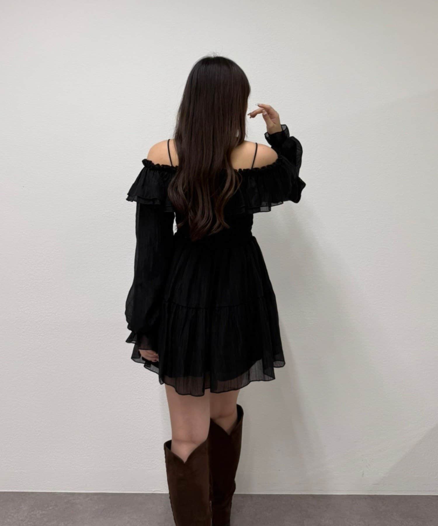 Remind me and forever(リマインドミーアンドフォーエバー) 【ちひ@chipi2xセレクト】楊柳オフショルにもなるワンピース