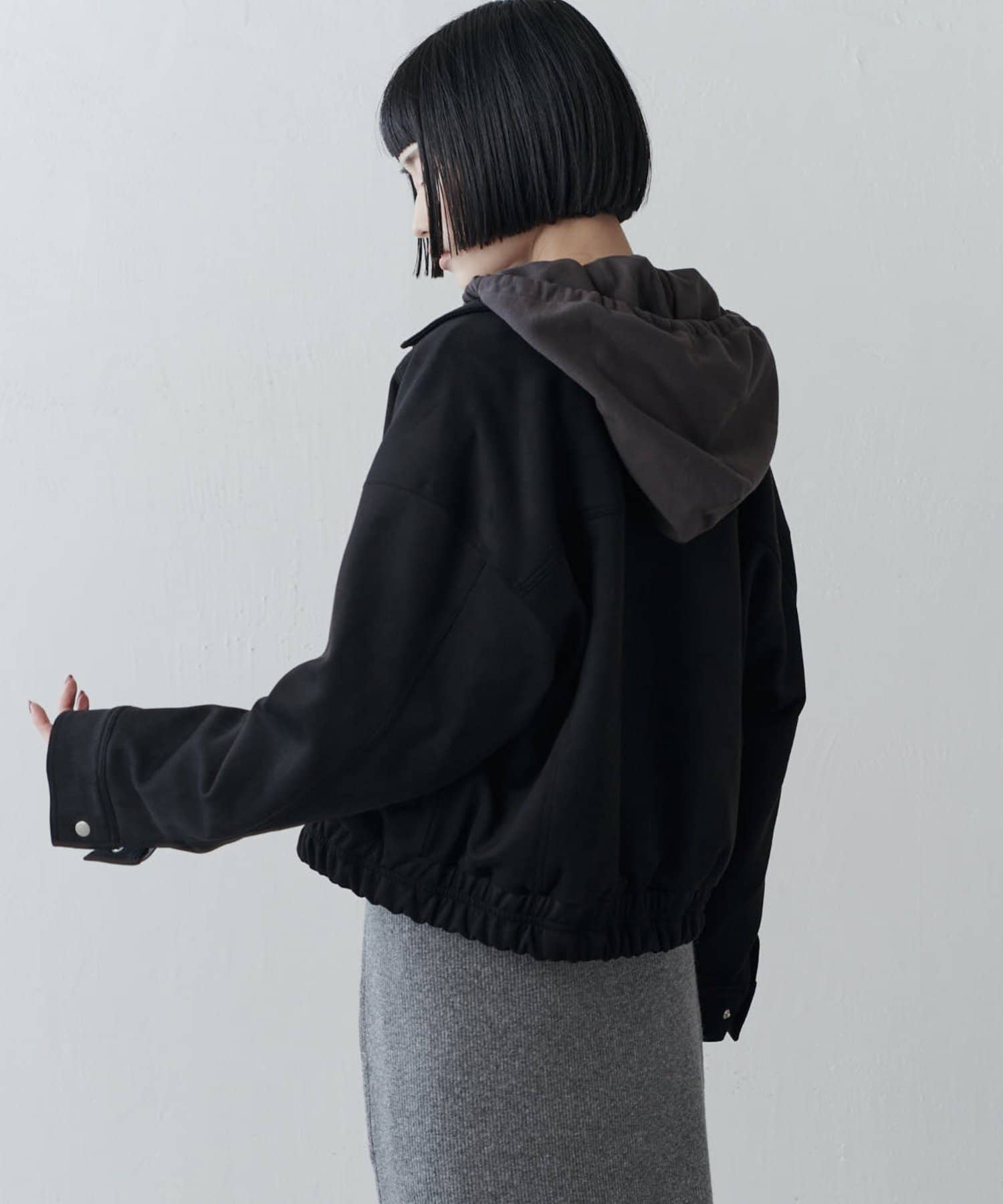 Lui's(ルイス) スウェードZIPブルゾン