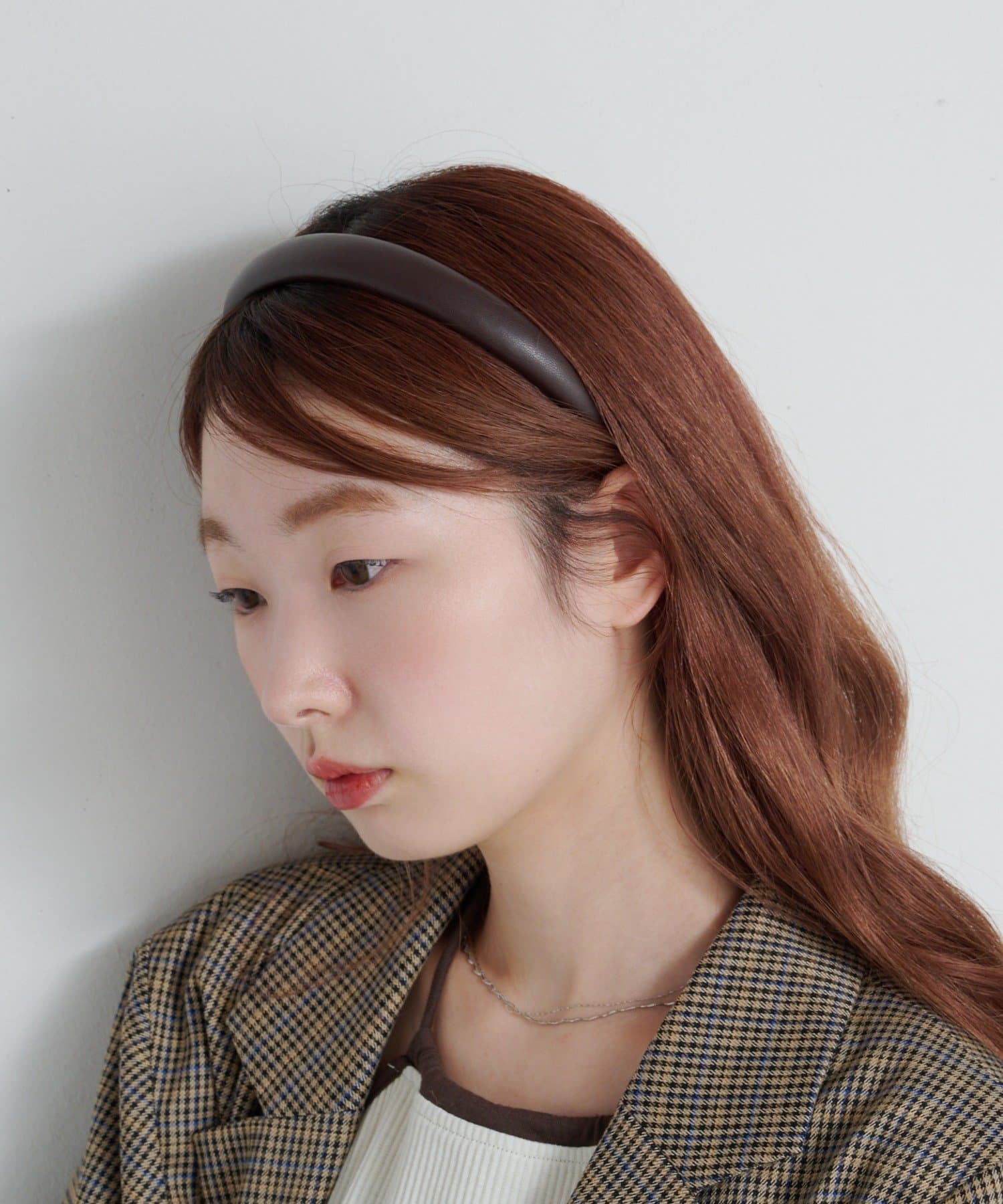 Kastane(カスタネ) 【fiw.】レザーカチューシャ