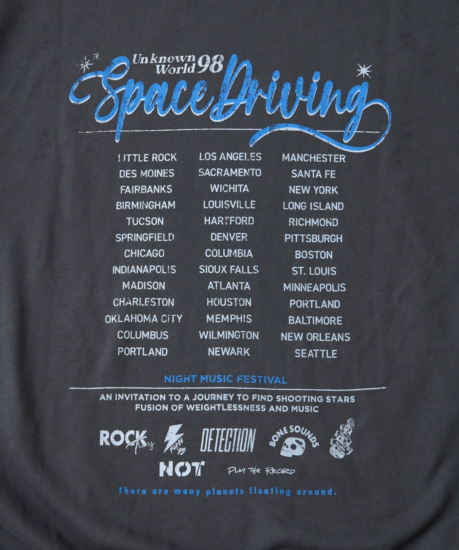 CIAOPANIC TYPY(チャオパニックティピー) 【ユニセックス】SUITCH RECORDビックシルエット加工スウェット