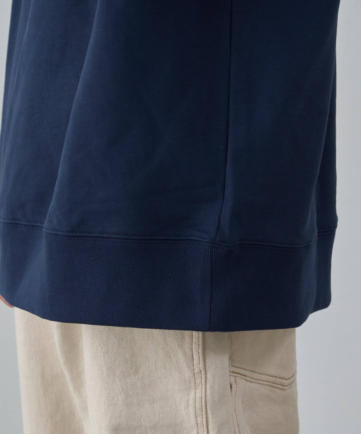 CIAOPANIC TYPY(チャオパニックティピー) 【ロングシーズン着用可】男女兼用/ojisanワンポイント刺繍裏毛スウェットクルー