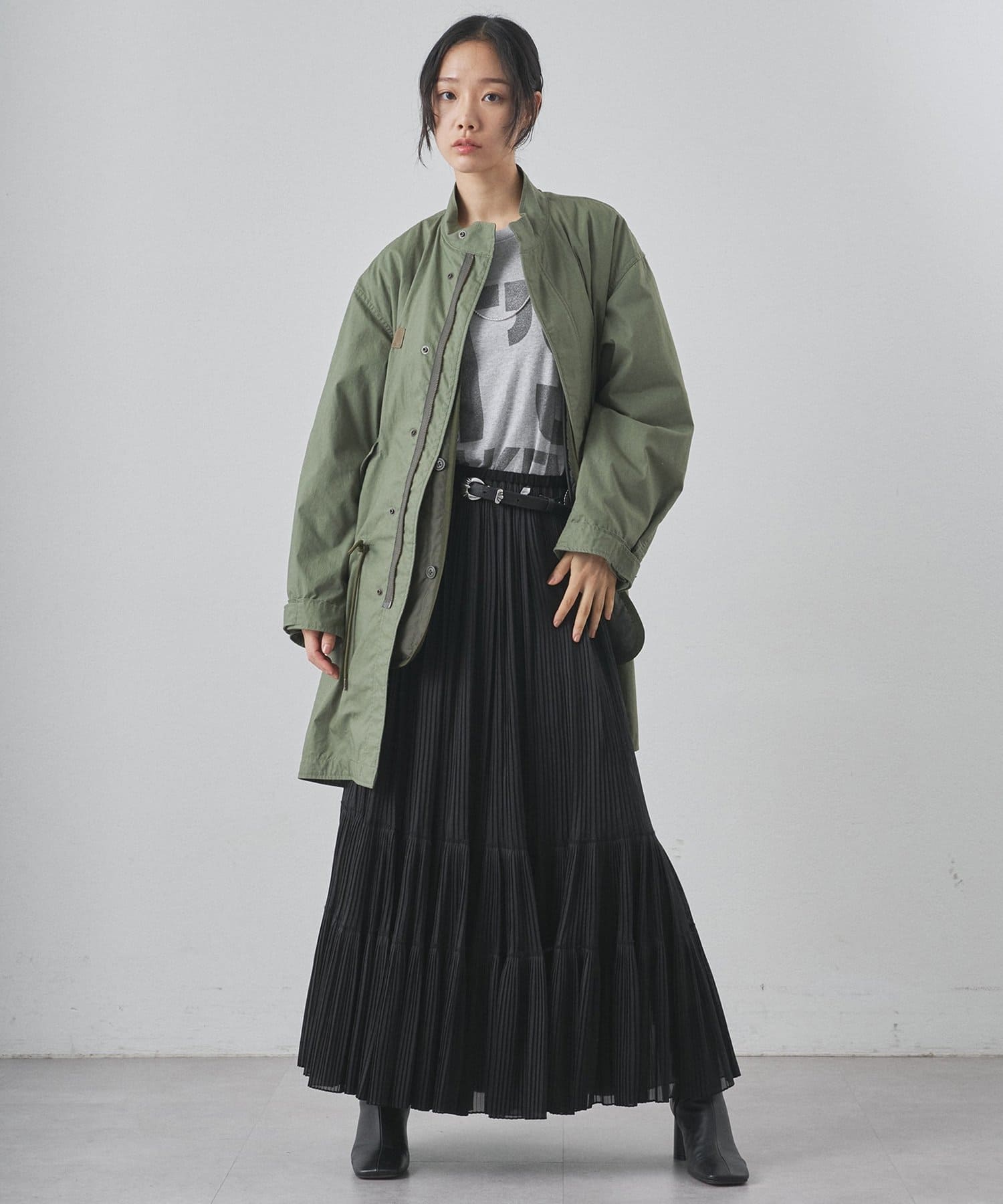 Whim Gazette(ウィム ガゼット) BIGロゴ ロンTEE