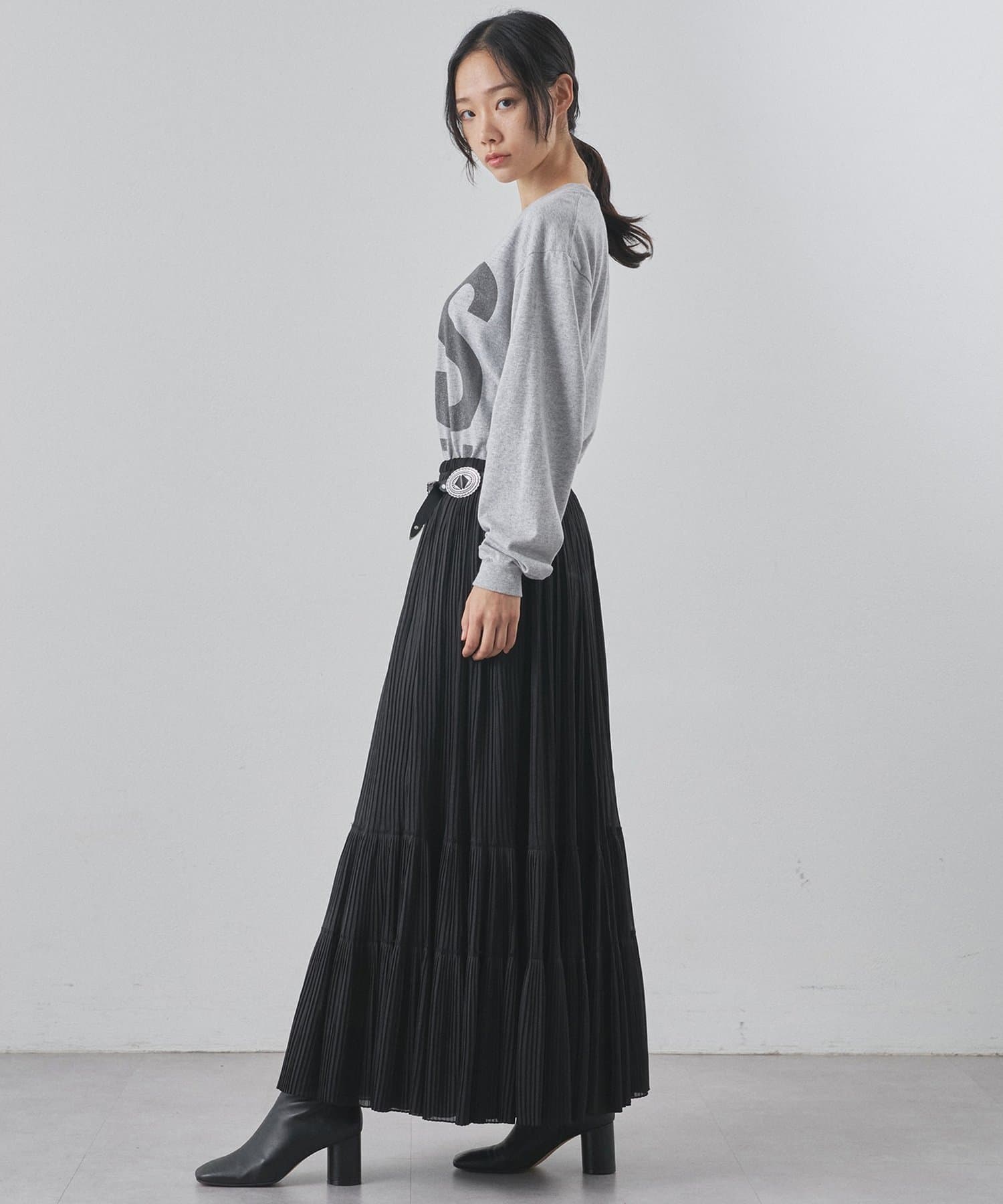 Whim Gazette(ウィム ガゼット) BIGロゴ ロンTEE