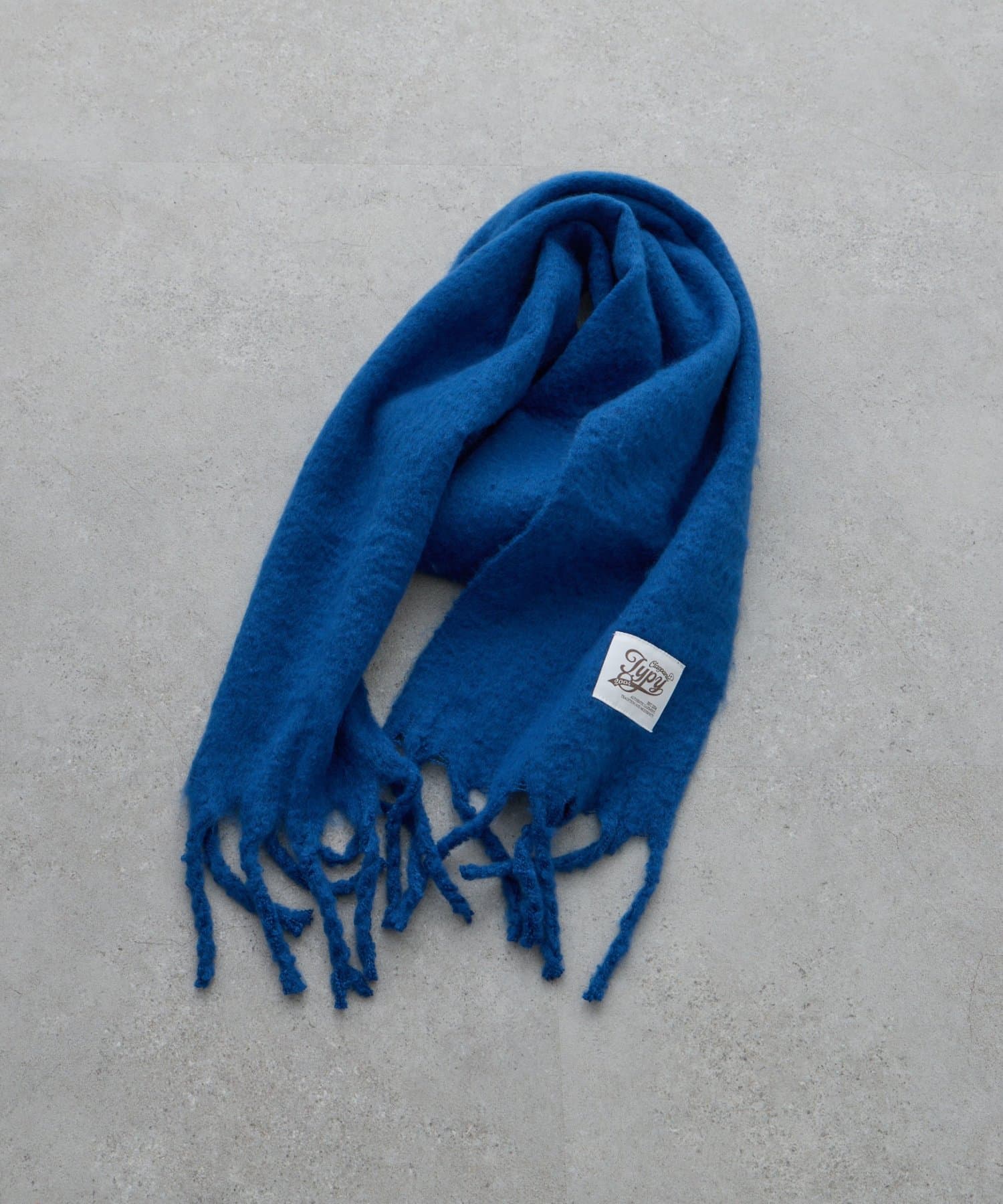 CIAOPANIC TYPY(チャオパニックティピー) 【KIDS】静電気防止洗える太フリンジマフラー(OSORO)