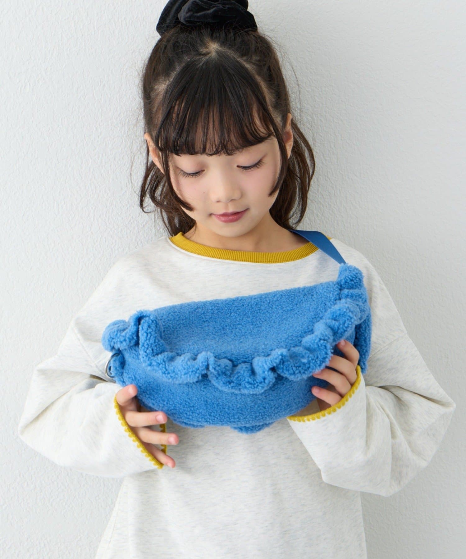 CIAOPANIC TYPY(チャオパニックティピー) 【KIDS】ボアフリルショルダーバッグ