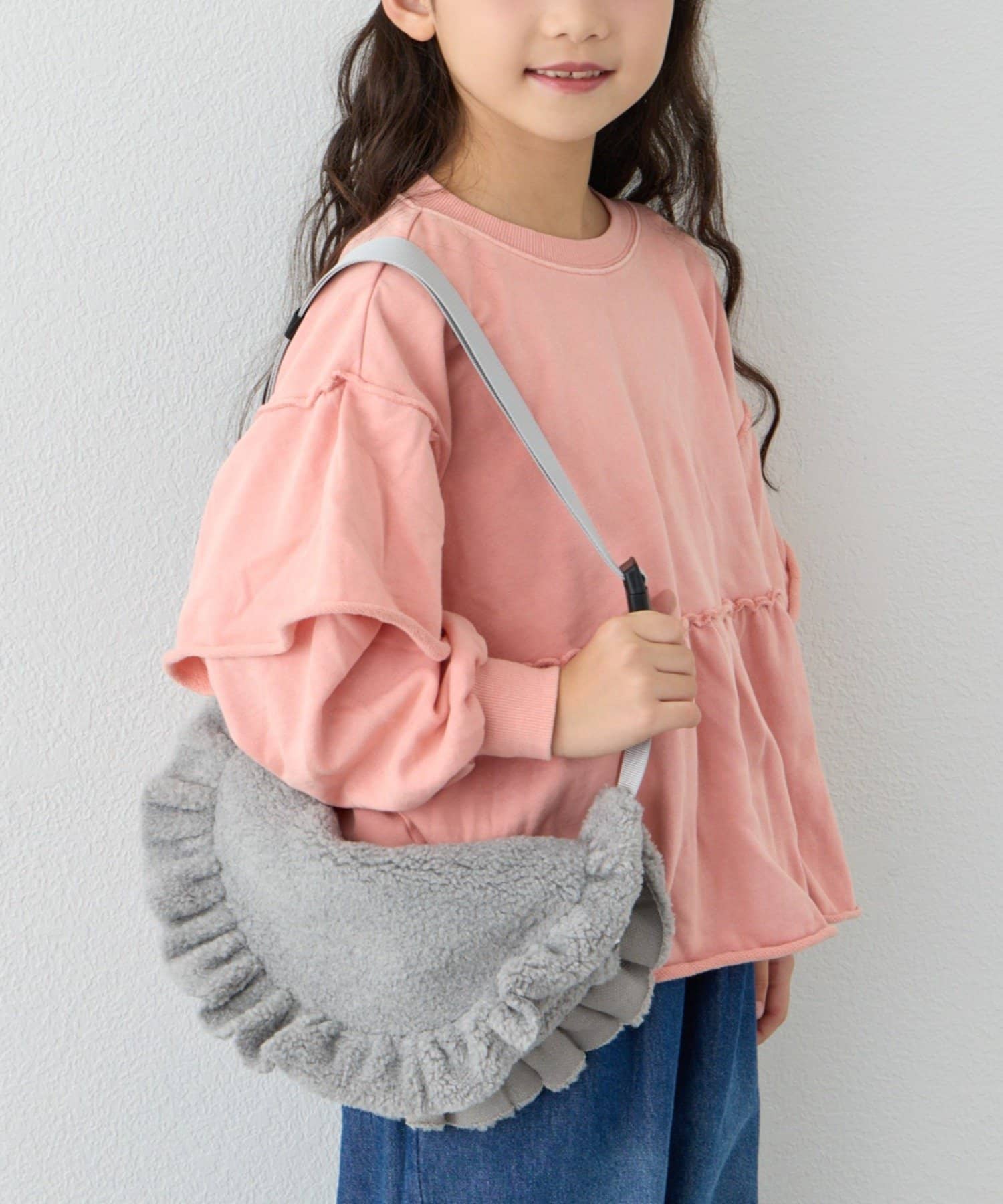 CIAOPANIC TYPY(チャオパニックティピー) 【KIDS】ボアフリルショルダーバッグ