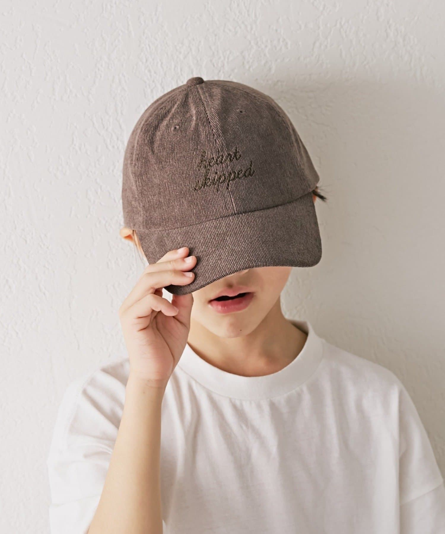 CIAOPANIC TYPY(チャオパニックティピー) 【KIDS】アソート柄刺繍コーデュロイキャップ