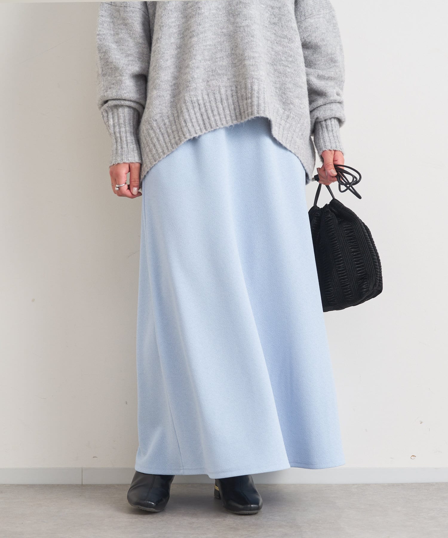 un dix cors シフォンジョーゼットスカート　ピンク un dix cors】ジョーゼットフレアスカート | OUTLET