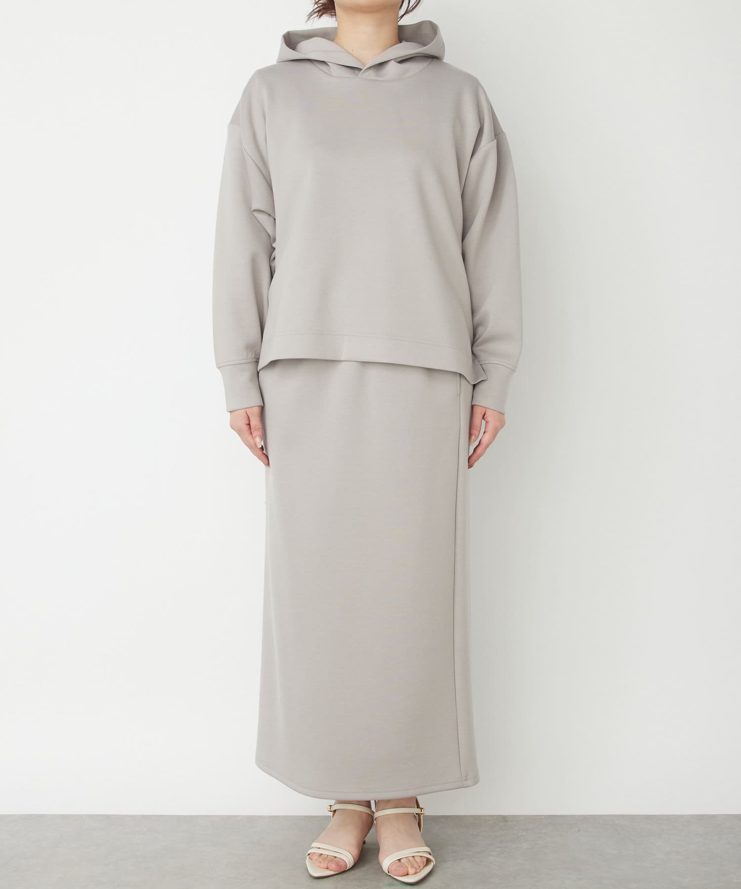 un dix cors】ダンボールニットパーカーセットアップ | OUTLET