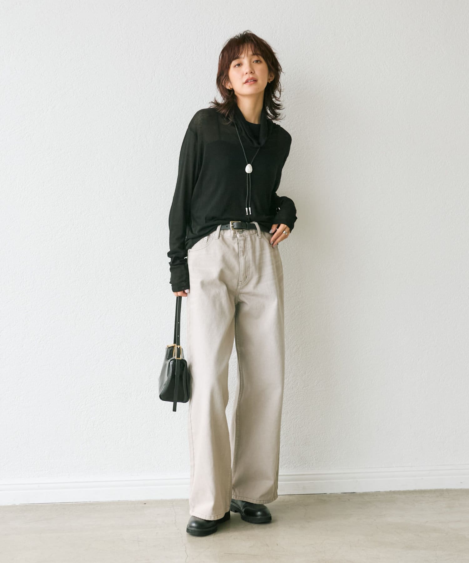 るーたん　RIVE DROITE RIVE DROITE】Looseneck Tee | OUTLET(アウトレット)レディース