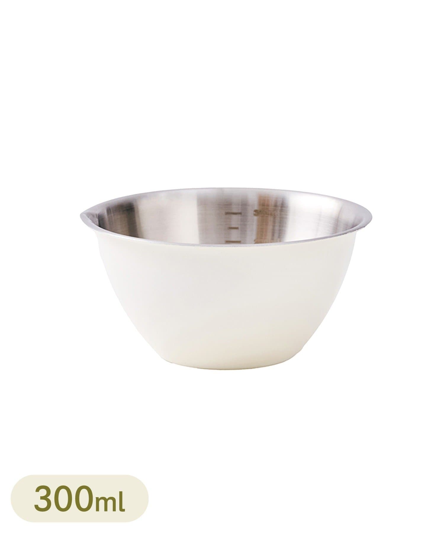 3COINS(スリーコインズ) 軽量ステンレスボウル：S（300ml）／KITINTO