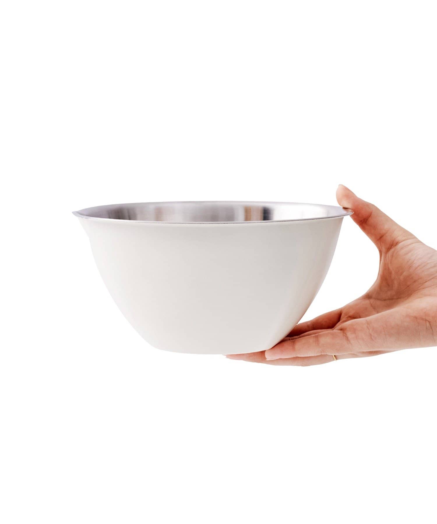 3COINS(スリーコインズ) 軽量ステンレスボウル：M（1000ml）／KITINTO
