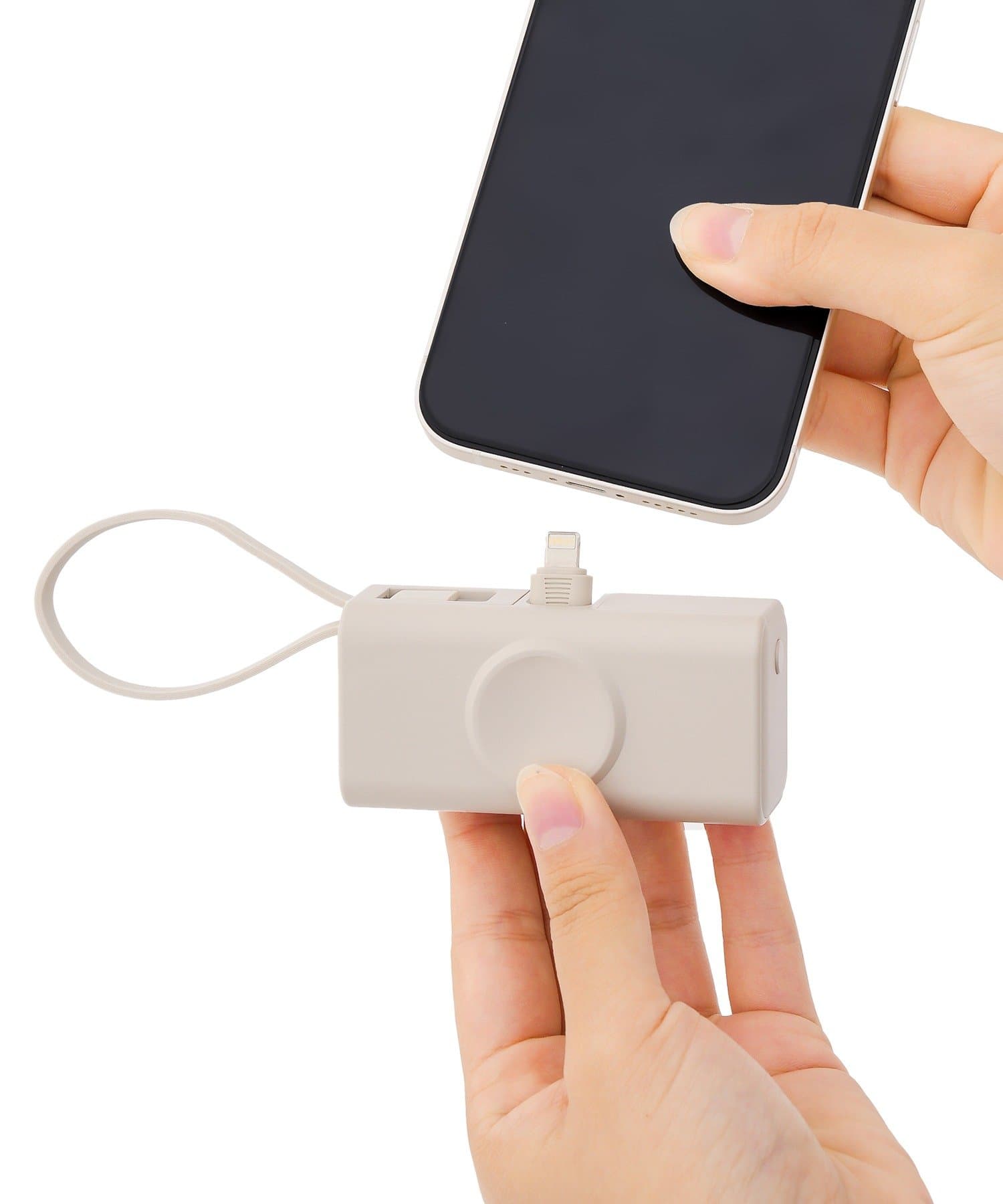 salut!(サリュ) 《スマホ1回分》2in1モバイルバッテリー