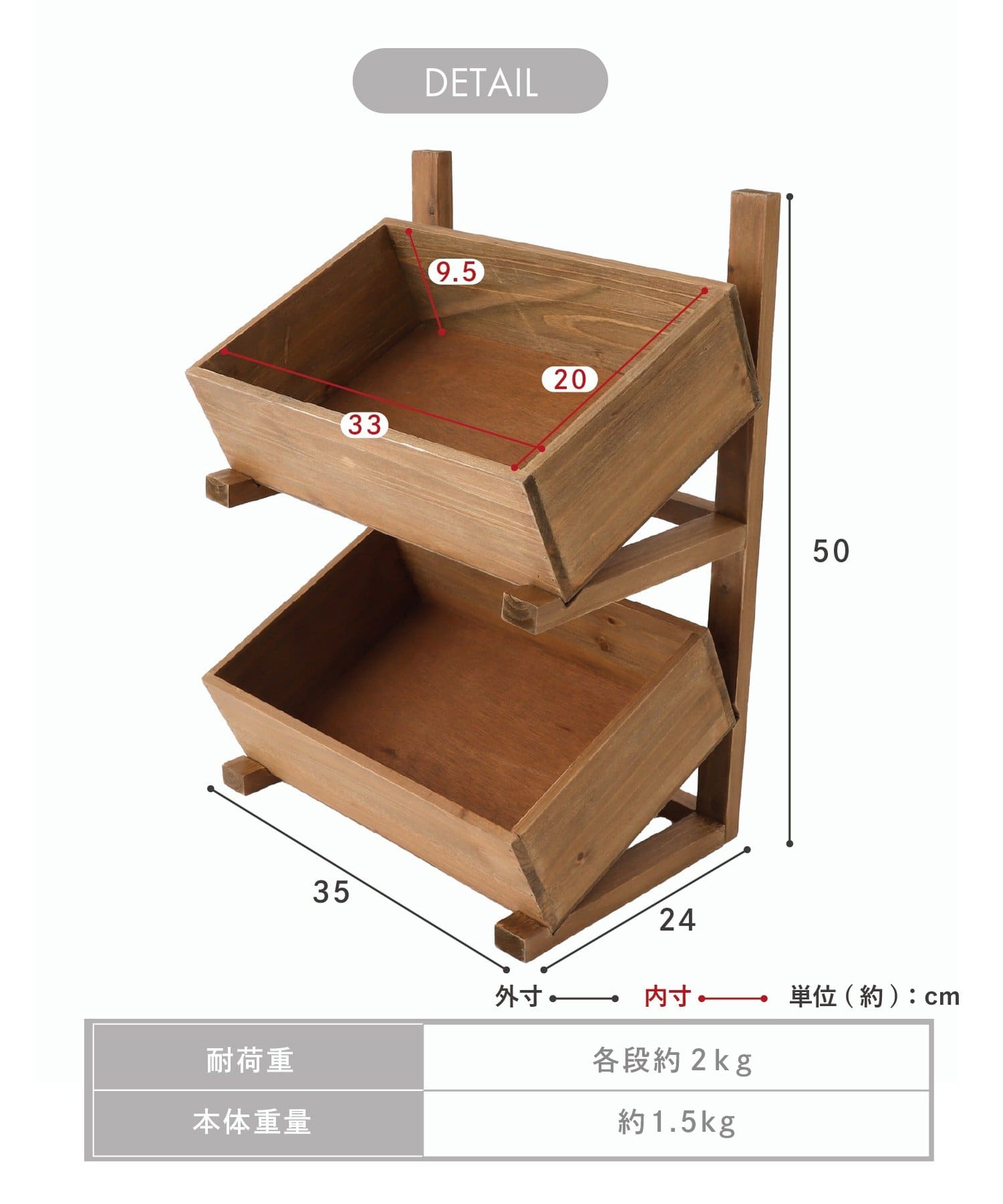 ボックスラック／魅せて飾るmarche display | salut!(サリュ