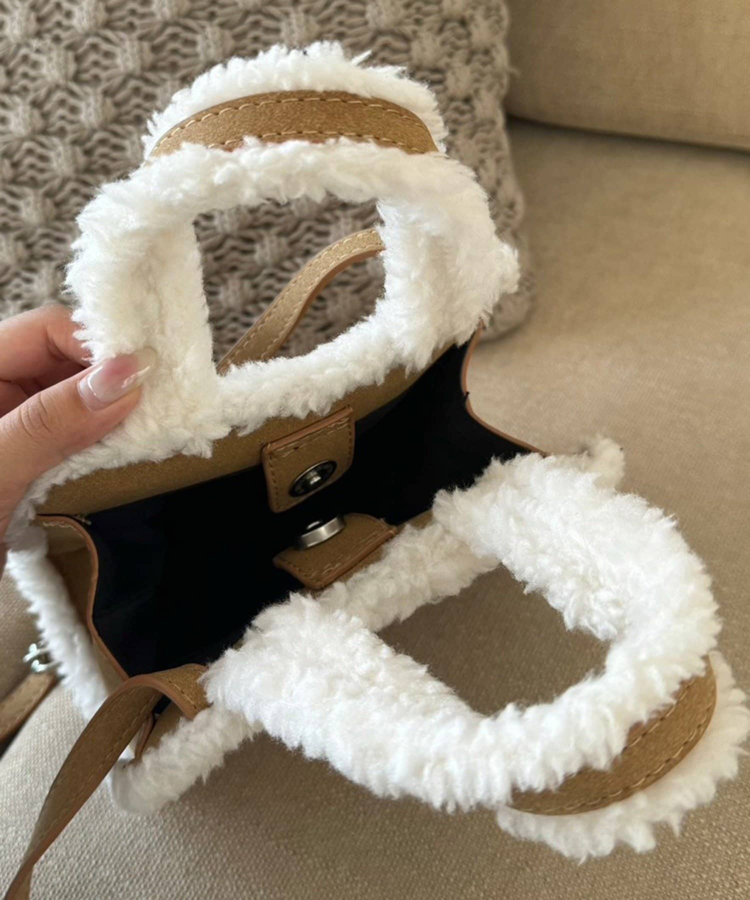 NICE CLAUP / OLIVE des OLIVE OUTLET(ナイスクラップ  / オリーブ デ オリーブ アウトレット) 【RMAF】ボアBAG
