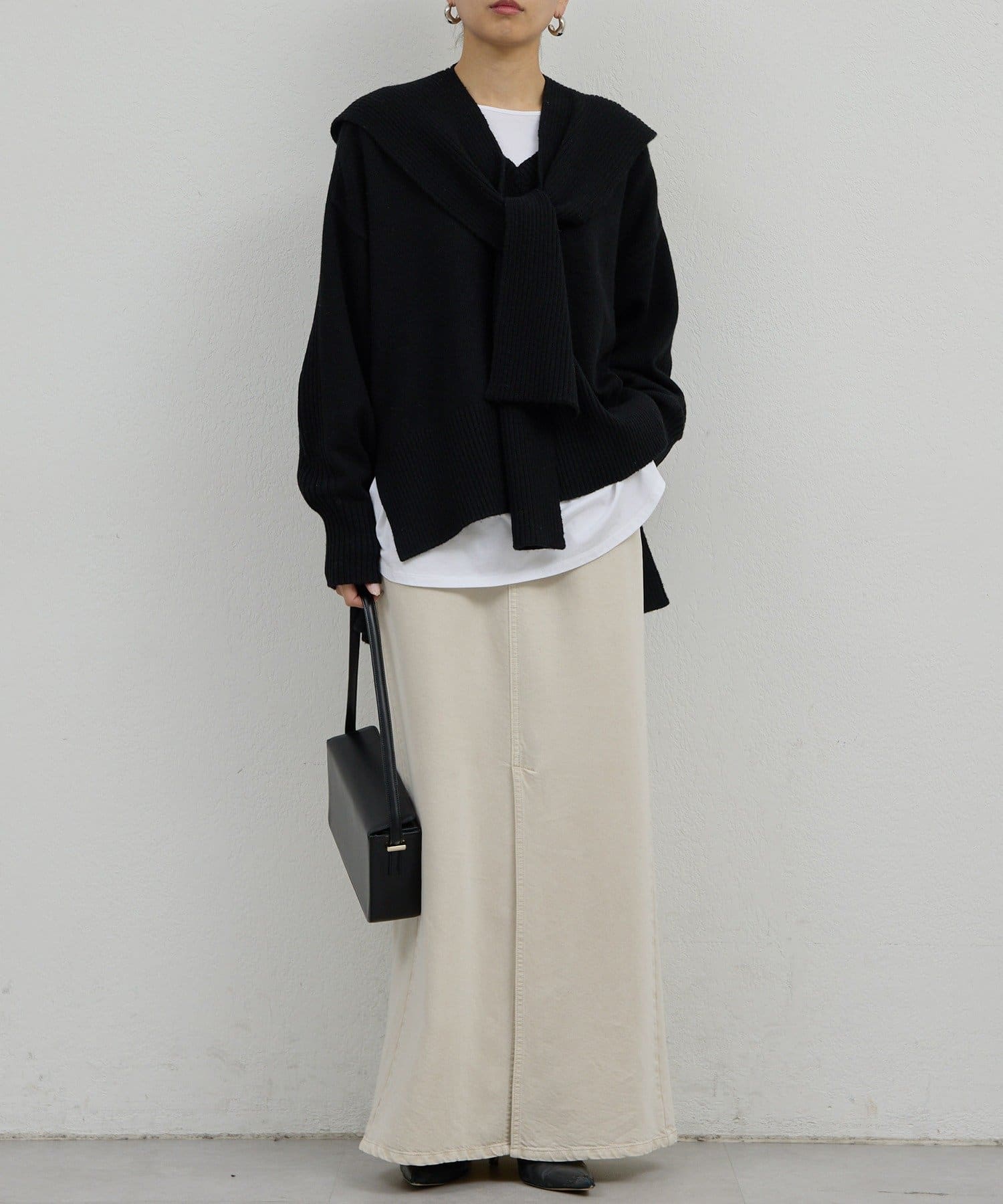 GALLARDAGALANTE(ガリャルダガランテ) 【新色登場！】【MANAKAコラボ】フードセットニット