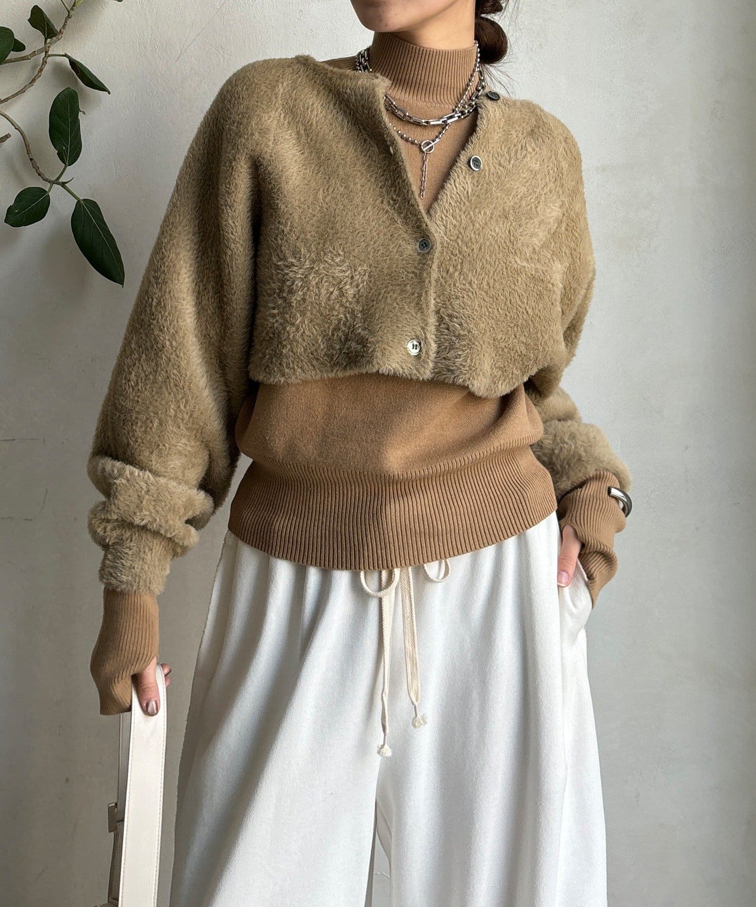 DOUDOU(ドゥドゥ) 【WEB限定】フェザーヤーンアンサンブル