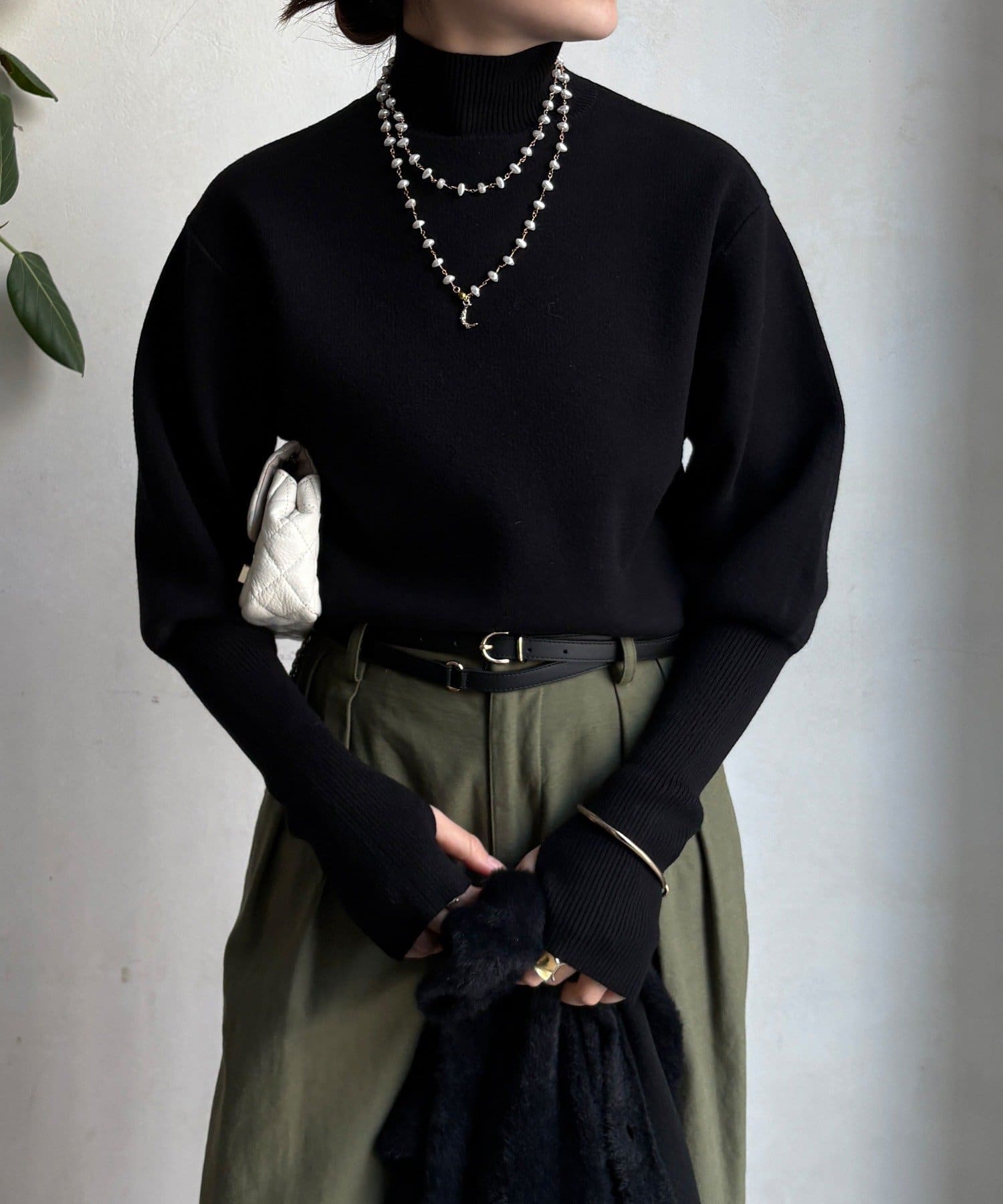 DOUDOU(ドゥドゥ) 【WEB限定】フェザーヤーンアンサンブル