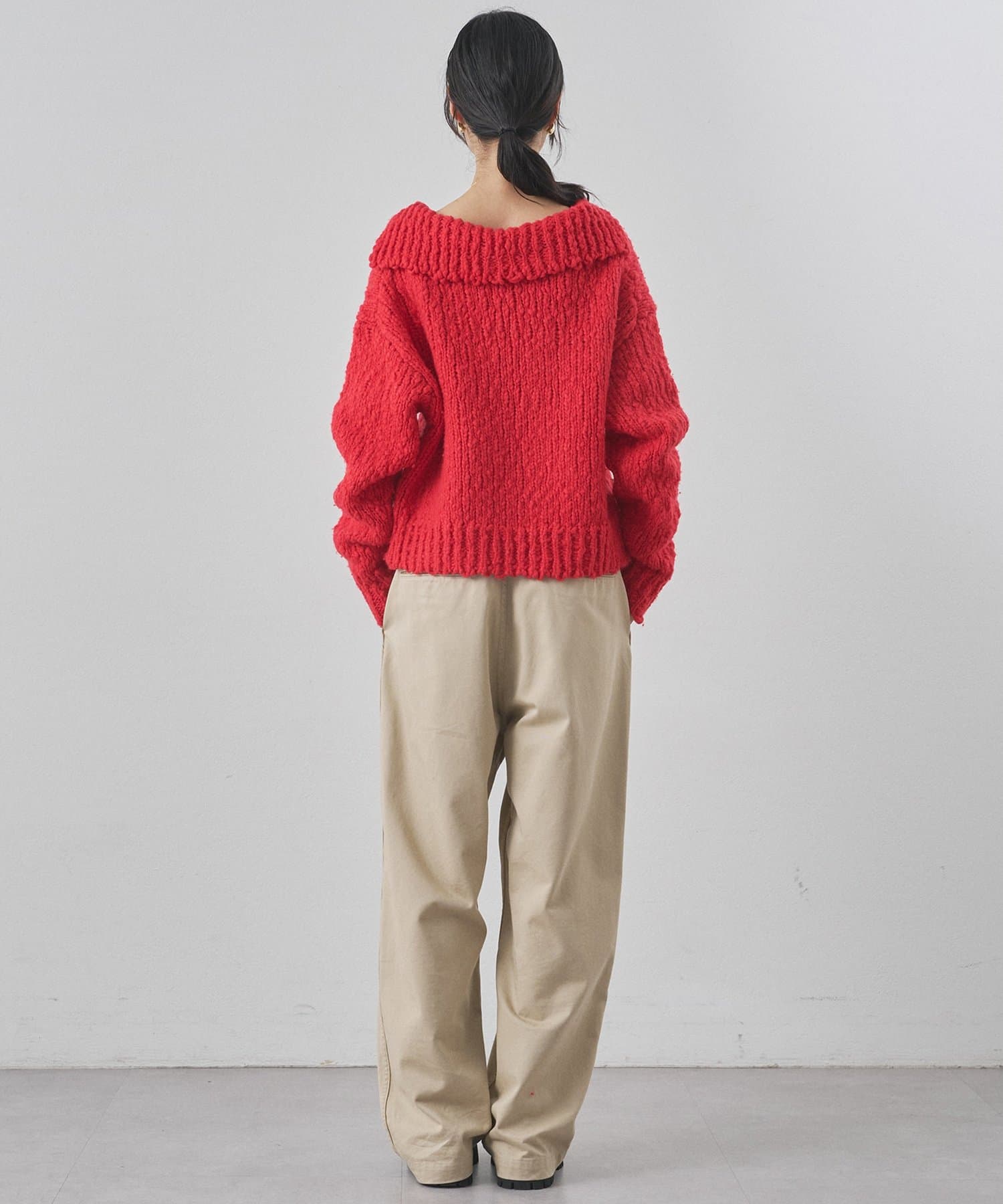 Whim Gazette(ウィム ガゼット) ローゲージスキッパープルオーバー