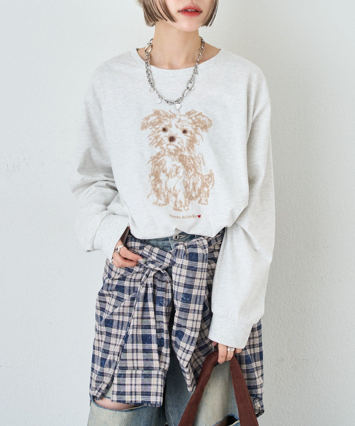 w closet(ダブルクローゼット) DOGロンT