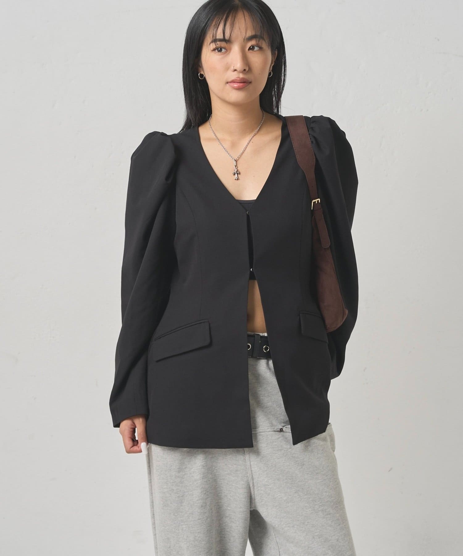 SixM/シックスエム】 パフスリーブジャケット | WHO'S WHO gallery