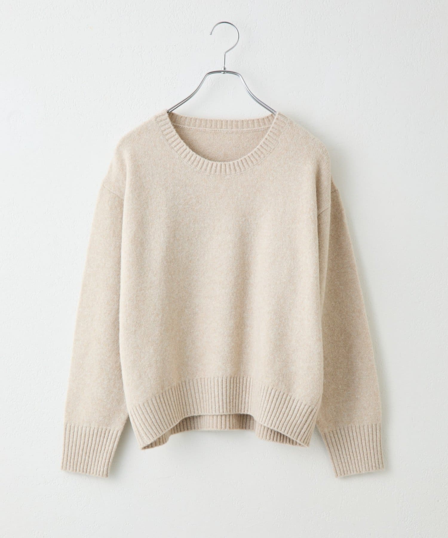 COLONY 2139(コロニー トゥーワンスリーナイン) モチモチクルーネックニットプルオーバー