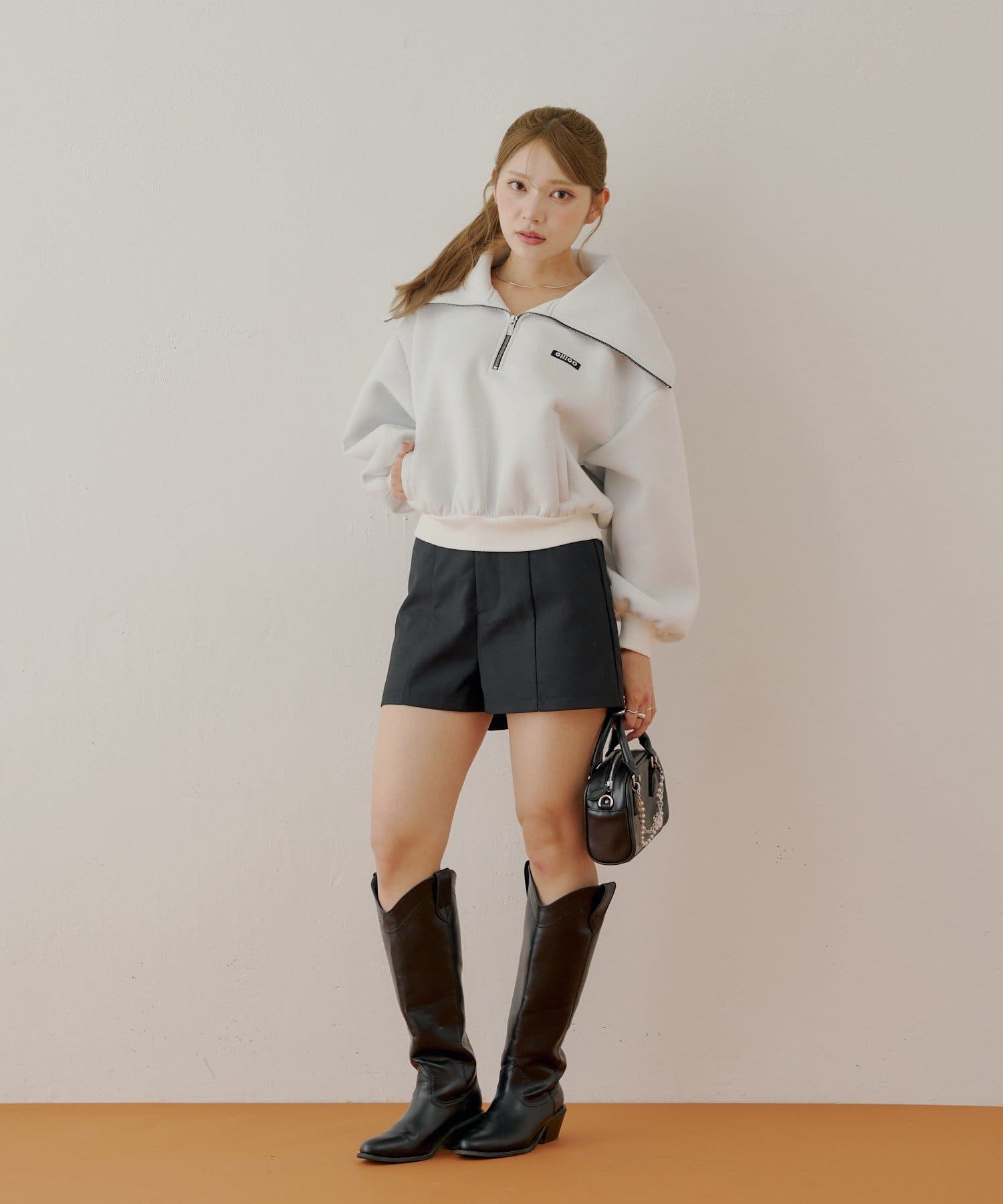 Mi 出品 ハーフジップルーズスウェット | Chico(チコ)レディース | PAL