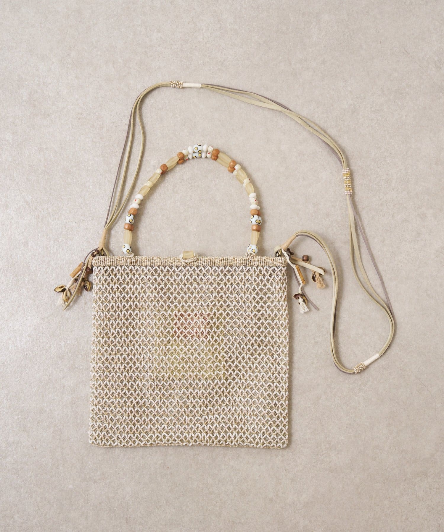 BEARDSLEY(ビアズリー) 《IMAYIN》ビーズショルダーバッグ