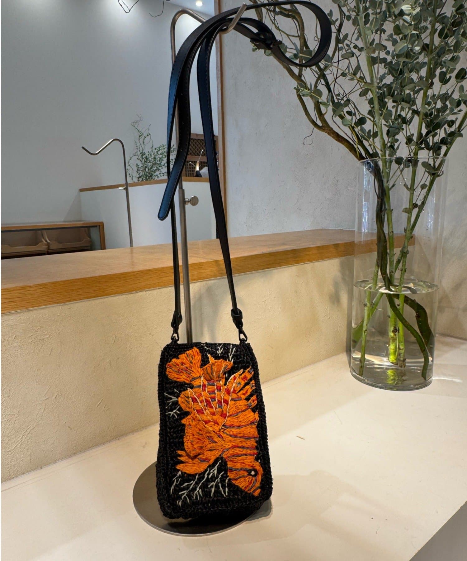 BEARDSLEY(ビアズリー) 《JAMIN PUECH》フィッシュ刺繍バッグ