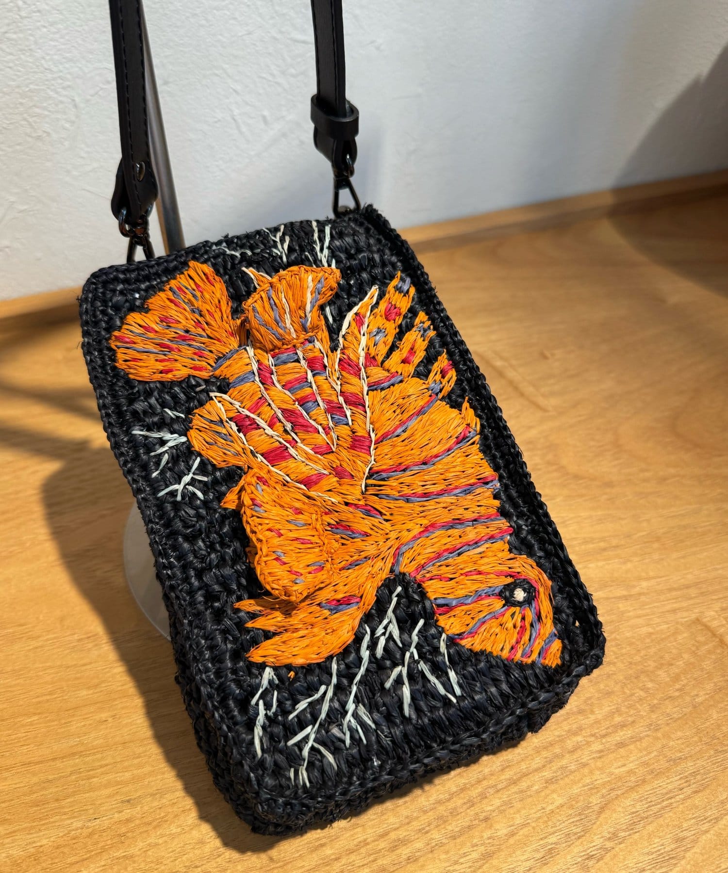 BEARDSLEY(ビアズリー) 《JAMIN PUECH》フィッシュ刺繍バッグ