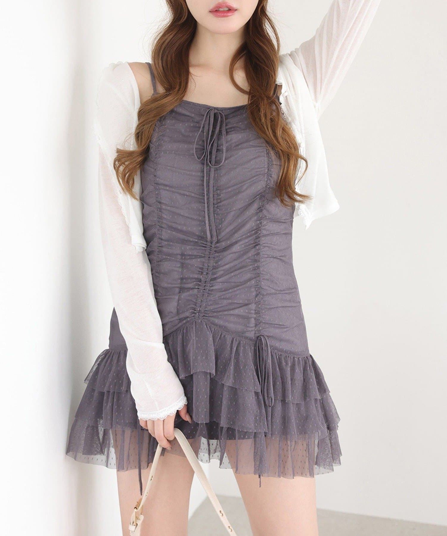 NICE CLAUP / OLIVE des OLIVE OUTLET(ナイスクラップ  / オリーブ デ オリーブ アウトレット) 【one after another】ドロストチュニック