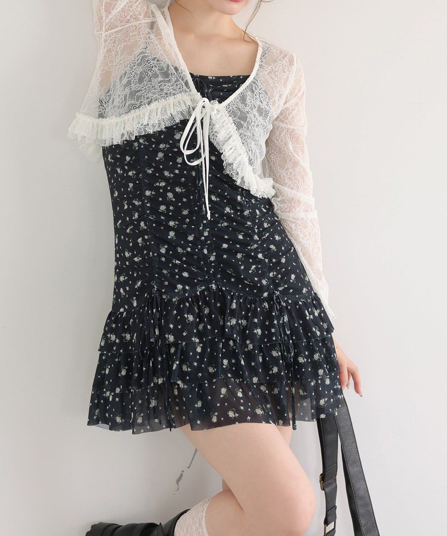 NICE CLAUP / OLIVE des OLIVE OUTLET(ナイスクラップ  / オリーブ デ オリーブ アウトレット) 【one after another】ドロストチュニック